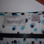 AVENUE 22/24 Blue Hombre Dots Tunic Top Plus Photo 7