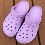 Crocs Mystic Purple Bayaband Clogs Women's Sz 10 Photo 8