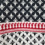 Soch Womens Dress M Black White Allover Print Round Neck 3/4 Sleeve Shift Tunic Size M Photo 5