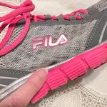 FILA  Athletic Sneakers Women’s Sz 7.5 Gray Pink Lace Up Cool Max Memory Foam Photo 1