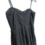 Isaac Mizrahi  Corset Bodice with Spaghetti Straps Black Lace Dress Size: 6 Small Photo 6