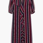 Madewell Wrap-Around Maxi Dress in Stockdale Stripe Photo 4