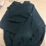 Alo Yoga Alo Scholar Yoga Hooded Sweater Midnight Green Photo 3