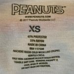 Retro 70s Peanuts Halloween Trick or Treat Long Sleeve Raglan Baseball Tee XS Orange Photo 5