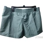 Adidas  Running Shorts Elastic Waist Activewear Athletic Gym Blue/Green‎ Photo 2