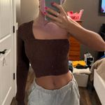 Abercrombie & Fitch One Shoulder Sweater Photo 0