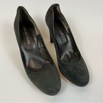 Women’s Mer Du Nord Luxury Gray Suede Pumps 3 1/2” Heels European 38 US 7 Photo 5