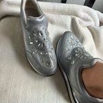 Tory Burch Silver Embellished Slip On Women's Sneakers Photo 0