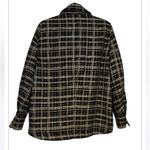 H&M Oversized Jacquard Weave Shirt Jacket Size XS Photo 2