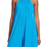 1. State  Blue Halter Neck Jumpsuit Wide Leg Flare Size XS New w/Tag Photo 1