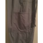 Denice Women's Scrub Uniform Pants Elastic Waist Nurse Medical Size M Gray Size M Photo 4