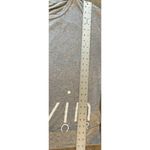 Calvin Klein Tshirt Women's Size Large Grey Spell Out Short Sleeve Athletic Boxy Photo 4