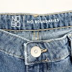 No Boundaries  Womens Jeans 13 NY Patch Distressed Streetwear Y2K Grunge Varsity‎ Photo 4