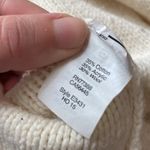 J.Crew White / Cream Knit Cowl Neck Sweater Dress Size Extra Small XS Photo 6