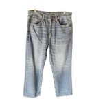 American Eagle - Low-Rise Baggy Y2K Blue Jeans Sz 10 S Photo 1