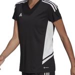 Adidas  Women Jerseys Football /Soccer Football Black/white Size Small Photo 0