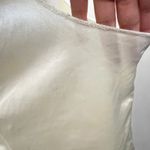 Vassarette Vintage  Nylon Cami Tank Slip Top Camisole XL/44 Lace Trim USA Cream Photo 6