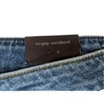 Ava & Viv  Women Size 26 Button Fly Mid Rise Cuffed Midi Jean Short Photo 7