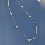 NWT Kenneth Jay Lane Elegant Silver CZ Necklace. Photo 1