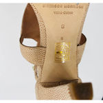 Sigerson Morrison Women's Marino Diamond Sandals Size 8 Soft Tan Pink Photo 7