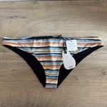 prAna  Gemma Reversible‎ Bottom Water Stripe Bikini Swimwear Poolside Womens XL Photo 2