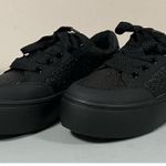 Rocket Dog Flame Black Glitter Chunky Platform Sneakers Trainers Kicks Shoes Size 9 🩶🖤 Photo 4