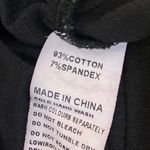 Princess Polly  Women's Black Short Puff Sleeve Ruched Crop Blouse Top Size 6 Photo 3