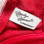 Marilyn Monroe Vintage Warner’s  Vibrant Red Lace Front Close Bra Size 36C Photo 7