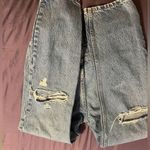 ZARA  Distressed Light Wash Mom Jeans Size 6 Photo 3
