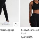 women's best gray Seamless Leggings& sports bra- size xs workout leggings Photo 3