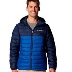 Columbia  Men's Navy and Royal Blue Puffer Jacket Photo 1