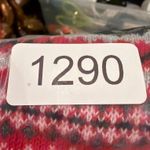 Talbots  Striped Fair Isle Wool Cardigan Sweater Women's Small Red Preppy Classic Photo 7