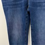 Betabrand  Straight Leg 4 Pocket Yoga Denim Jeans Dark Vintage Wash Photo 5