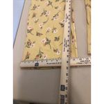 No Boundaries Women’s Jumpsuit Large Floral Smocked Bodice Adjustable Straps Yellow Photo 8