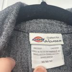 Dickies ‎ Charcoal Button-Up Shirt Jacket women’s medium Photo 1