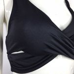 Tahari Wrap Bikini Top Size L Black Photo 6