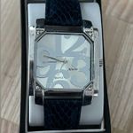 Novelle Ladies Watch New in Original Box Stainless Dial Blue Strap Photo 4