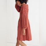 Madewell  Challis Button-Front Smocked Bodice Mini Dress in Tiny Daisy Size‎ XXS Photo 1