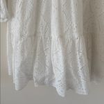 Veronica Beard Calibra White Long Sleeve Eyelet Dress, Size 4, $548 Photo 5