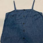 Old Navy : Blue Denim Button-Up Tank Top look Photo 0
