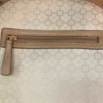 Nine West  Backpack Purse Cream‎ Fabric Brown Straps Zip Closure Photo 6