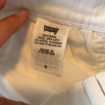 Levi's  515 White Jean Shorts Relaxed Fit Size 6 Photo 4