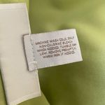 Chico's ‎ Women Cotton Top L Green Cotton Fitted Button Up Stretch Office Travel Photo 8