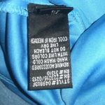 AGB turquoise sleeveless lined midi dress chest pockets button front NEW size M Blue Size M Photo 6