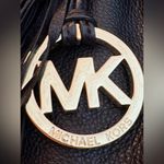 Michael Kors Ring Purse with Tassel and logo. NWOT Black Photo 2
