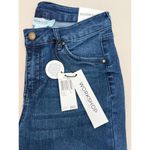 Workshop Republic Clothing WORKSHOP Republic Jeans Size 6 Dark Blue High Rise Cuffed Skinny Ankle Stretch Photo 9