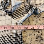 C&C California  Womens Plaid Knit Stretch Button Up Shirt Long Sleeve Size L Photo 4