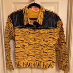 English Rose  Denim Printed Jacket Photo 0