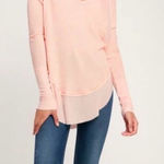 Free People Womens  We The Free Catalina Light Peach Long Sleeve Thermal Top - XS Photo 0