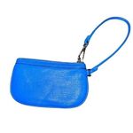 Calvin Klein  Blue Wristlet Bag Small Purse Handbag Mini Pouch Photo 3